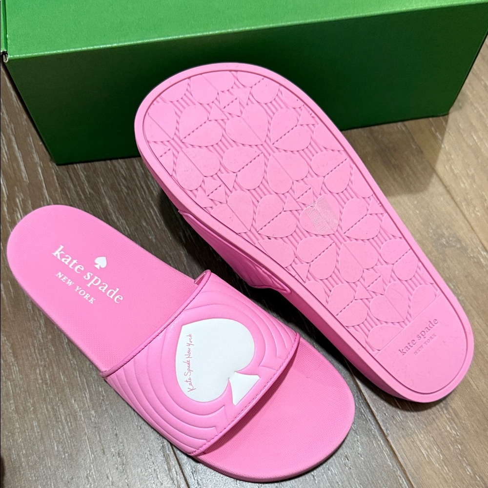 Kate Spade Slide Pink Heart 💖
